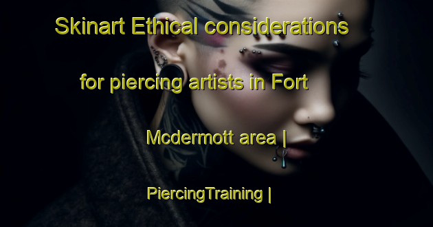 Skinart Ethical considerations for piercing artists in Fort Mcdermott area | PiercingTraining | PiercingClasses | SkinartTraining-United States